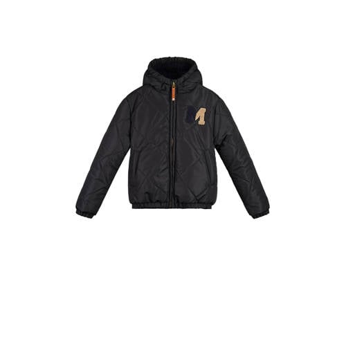 Moodstreet gewatteerde jas winter zwart afbeelding
