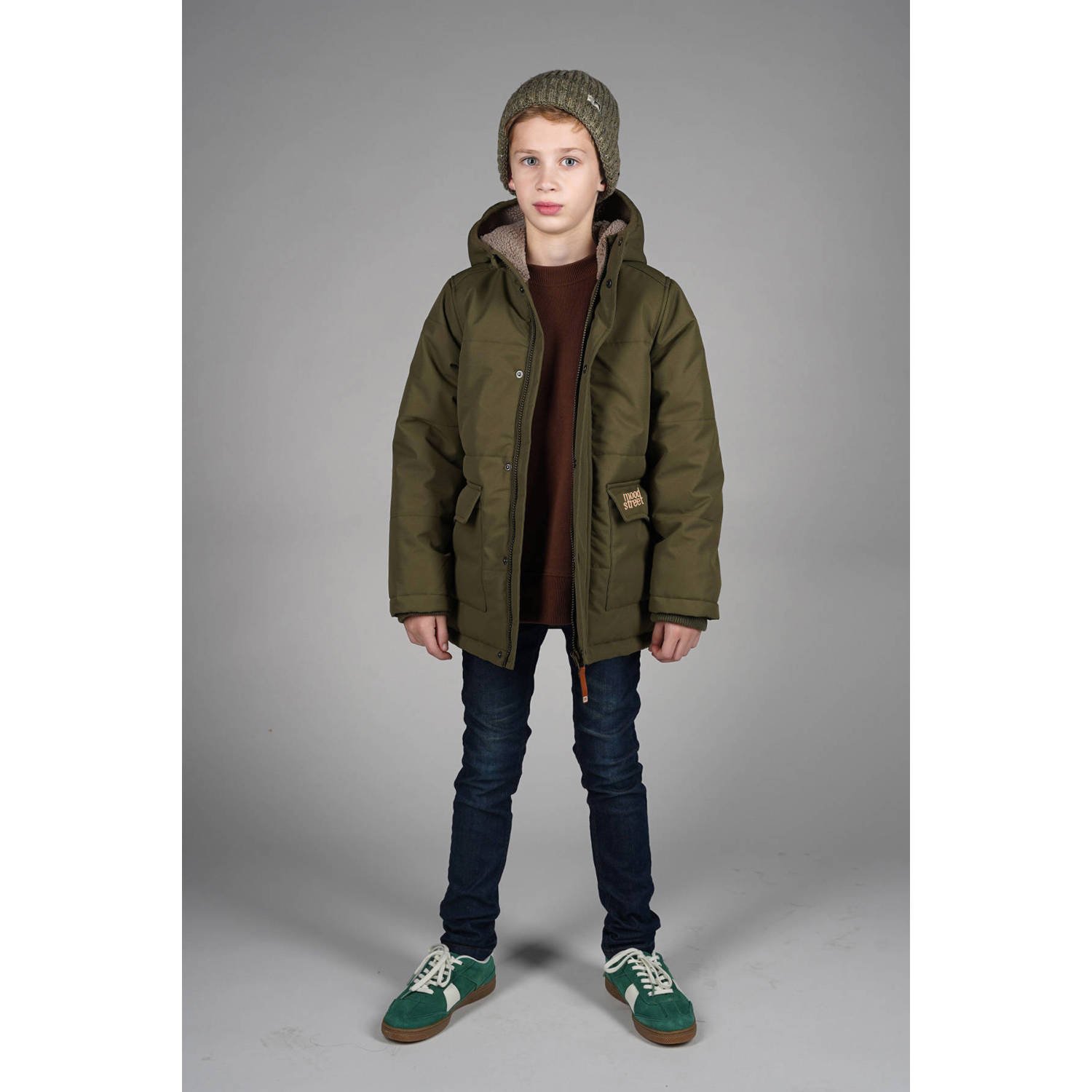 Moodstreet parka groen