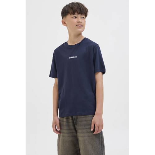 JACK & JONES JUNIOR T-shirt donkerblauw afbeelding