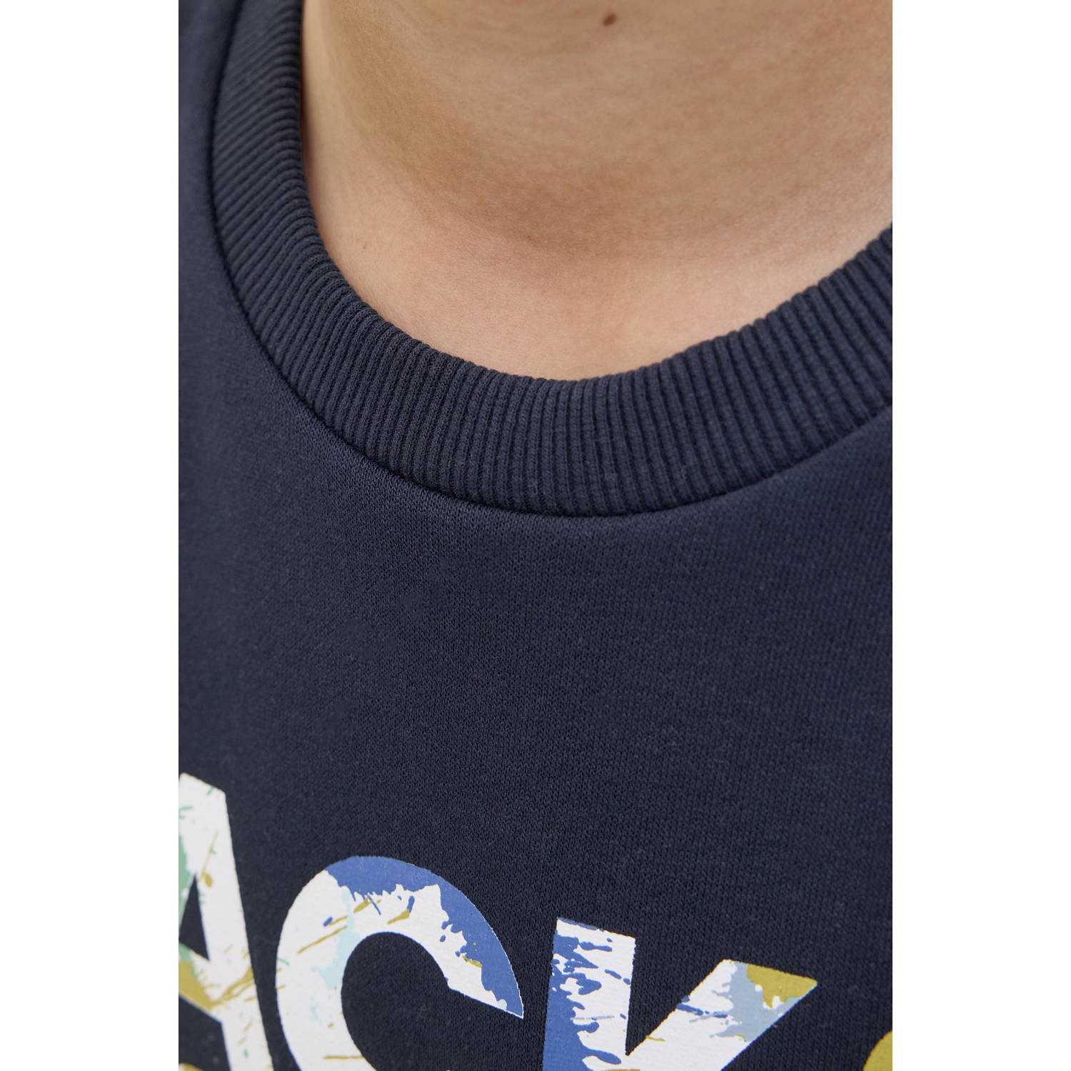 JACK & JONES JUNIOR sweater donkerblauw