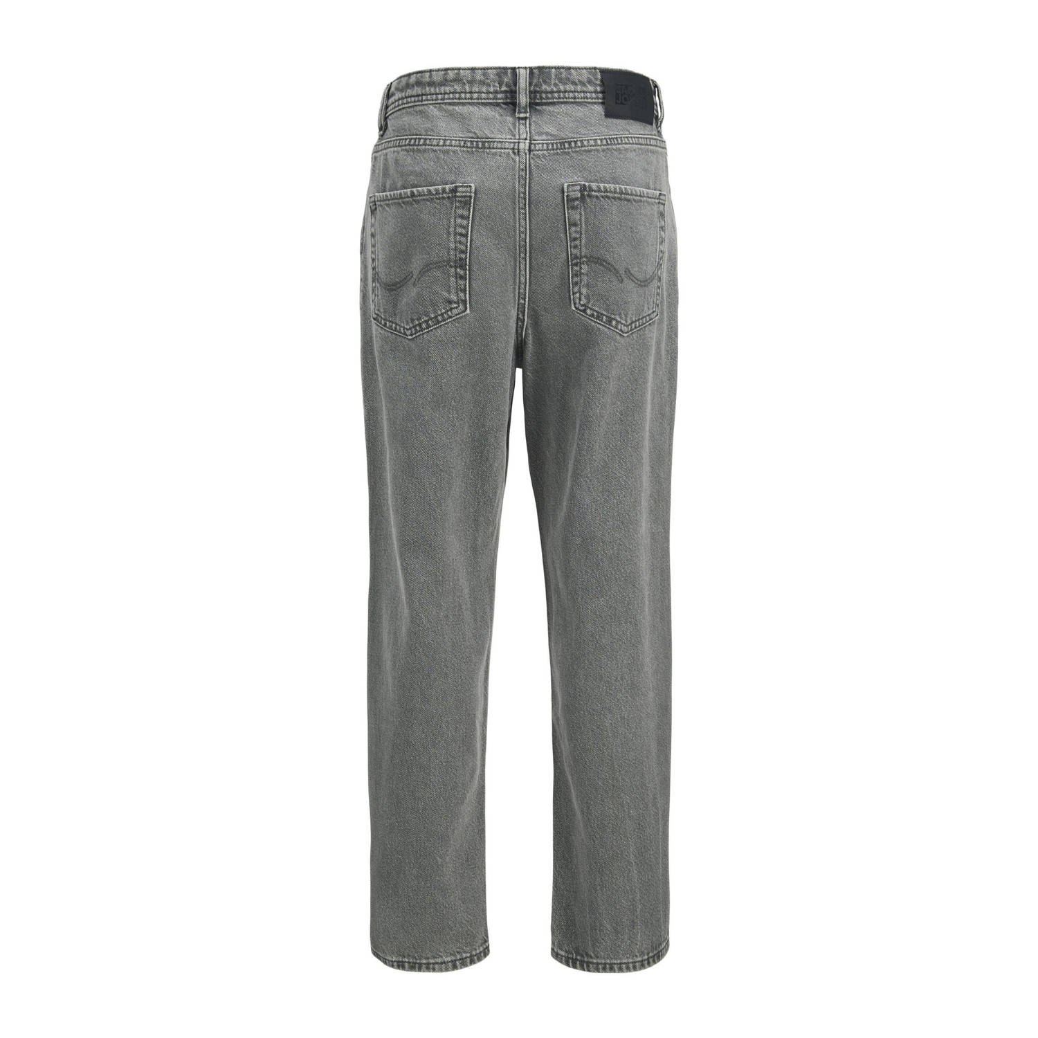 JACK & JONES JUNIOR relaxed high waist loose fit jeans black denim