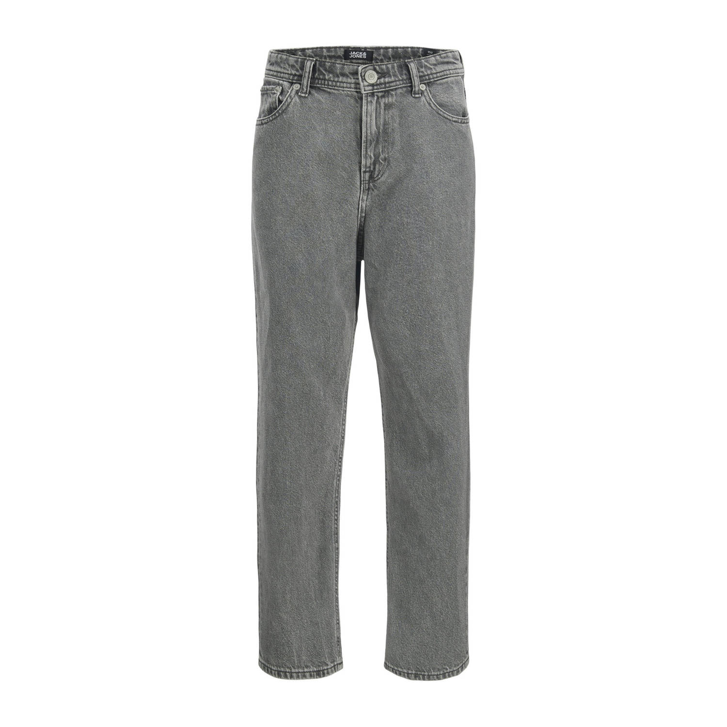 JACK & JONES JUNIOR relaxed high waist loose fit jeans black denim