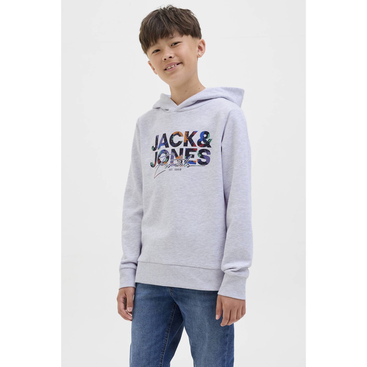 Jack & Jones Junior Hoodie JJGEPLAS SWEAT HOOD JNR