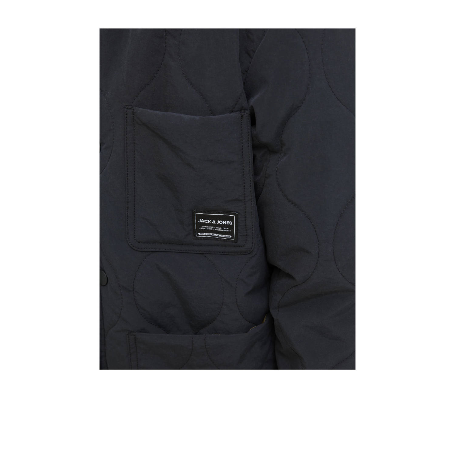 JACK & JONES JUNIOR tussenjas zwart