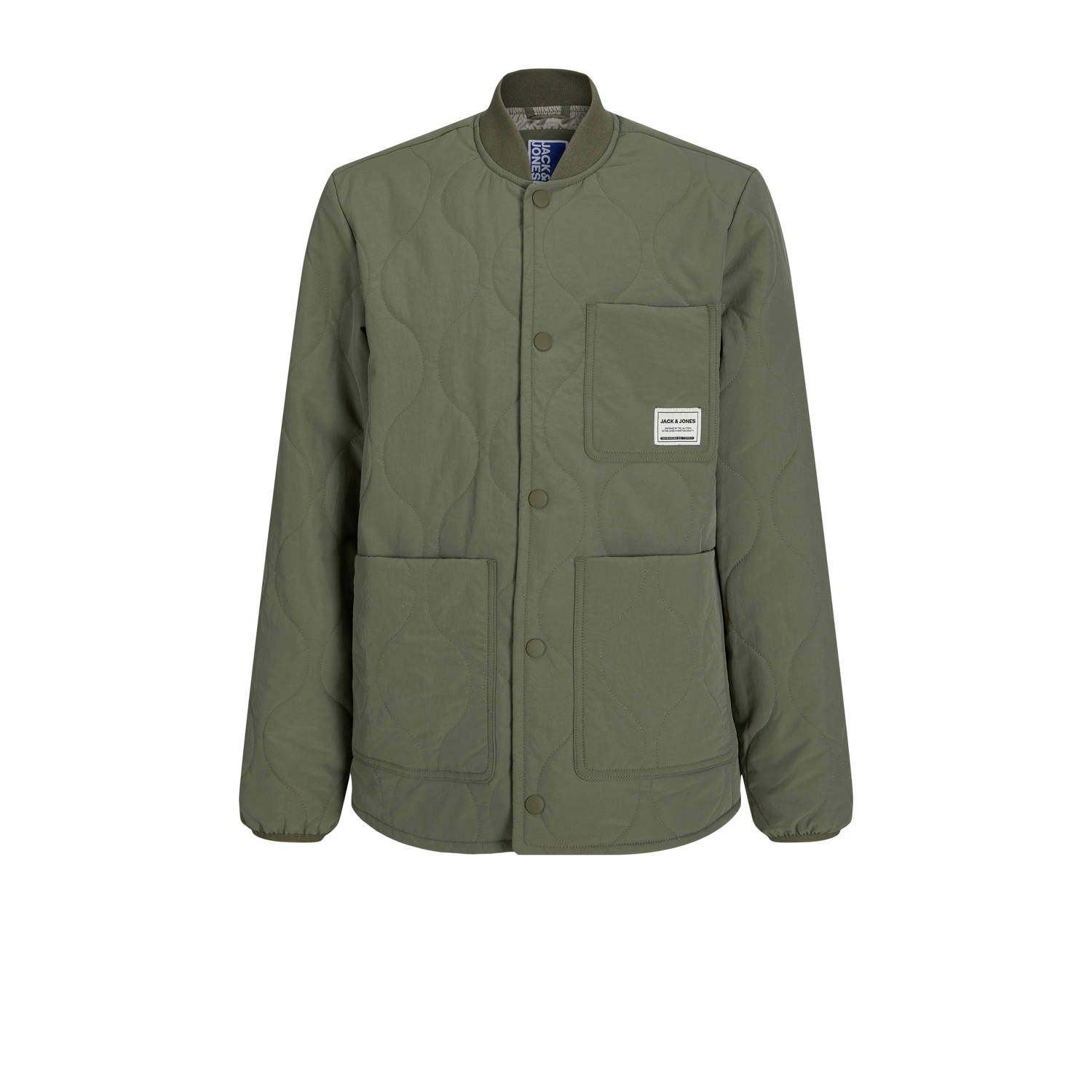 JACK & JONES JUNIOR tussenjas olijfgroen