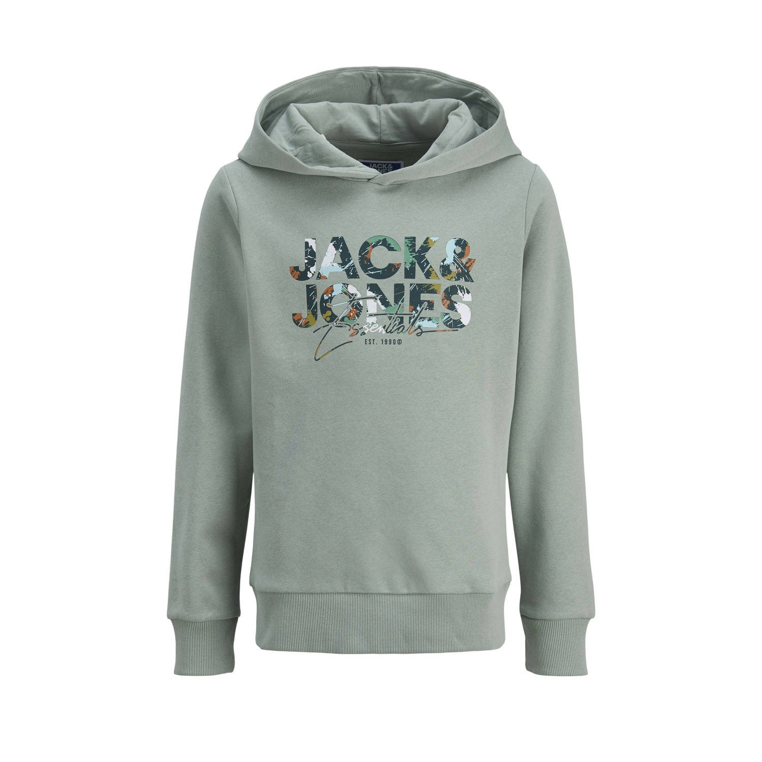 JACK & JONES JUNIOR hoodie groen