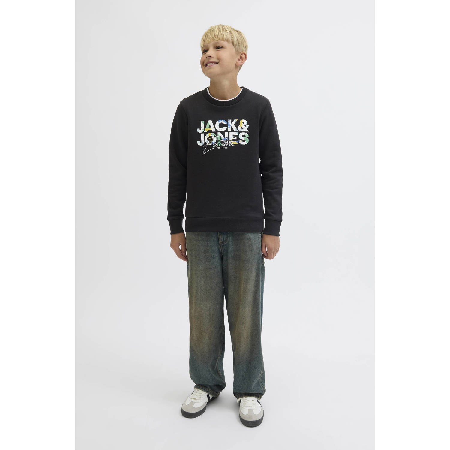 Jack & Jones Junior Sweatshirt JJGEPLAS SWEAT CREW NECK JNR