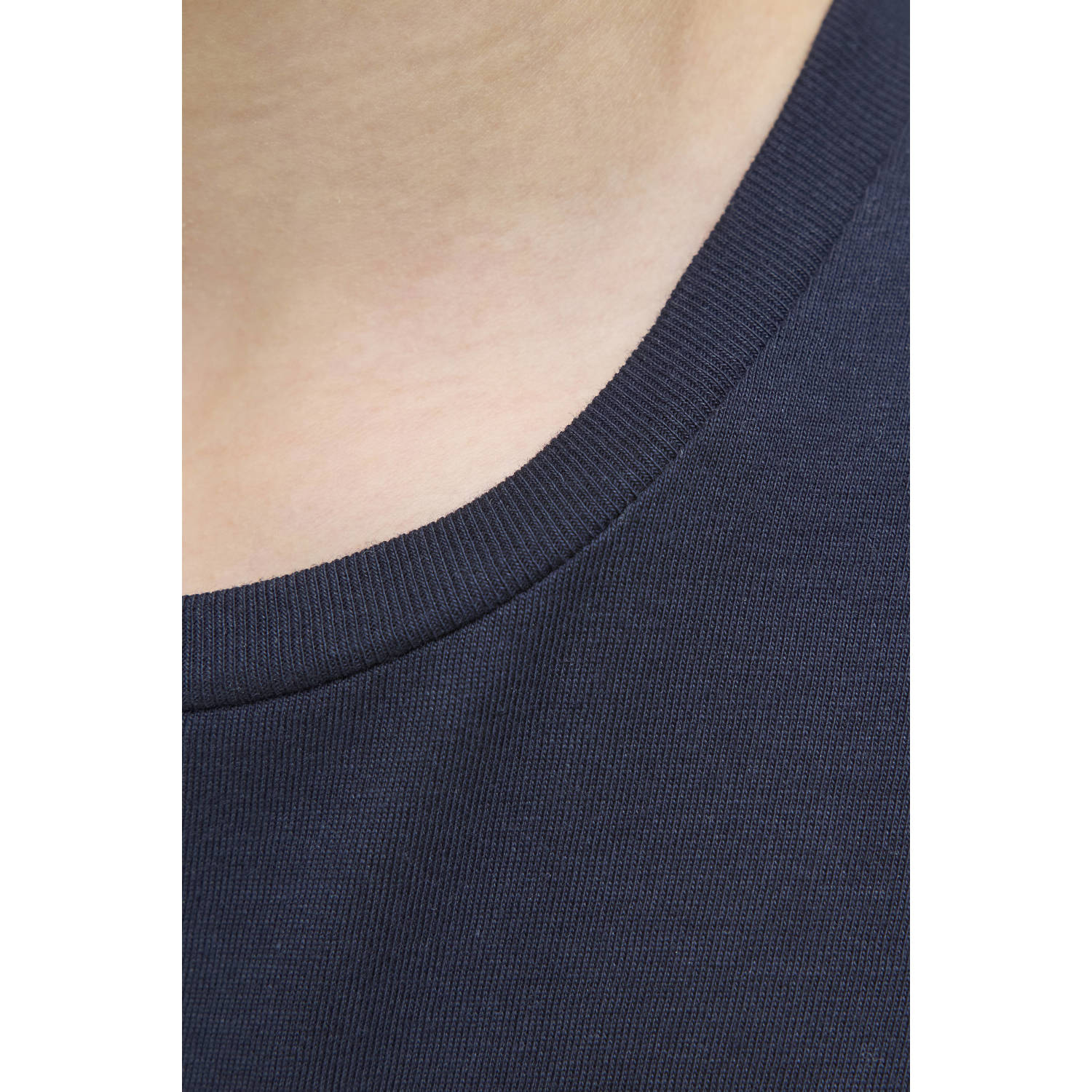 JACK & JONES JUNIOR longsleeve donkerblauw