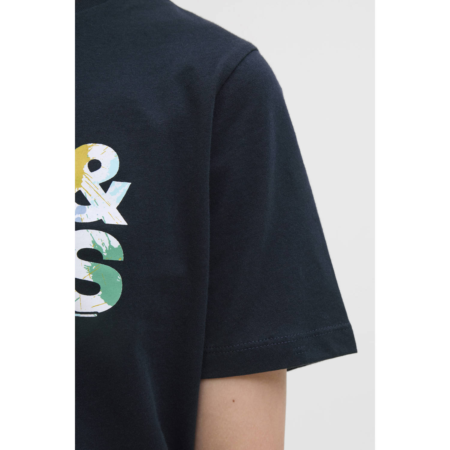 JACK & JONES JUNIOR T-shirt donkerblauw