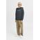JACK & JONES JUNIOR wide leg casual broek bruin