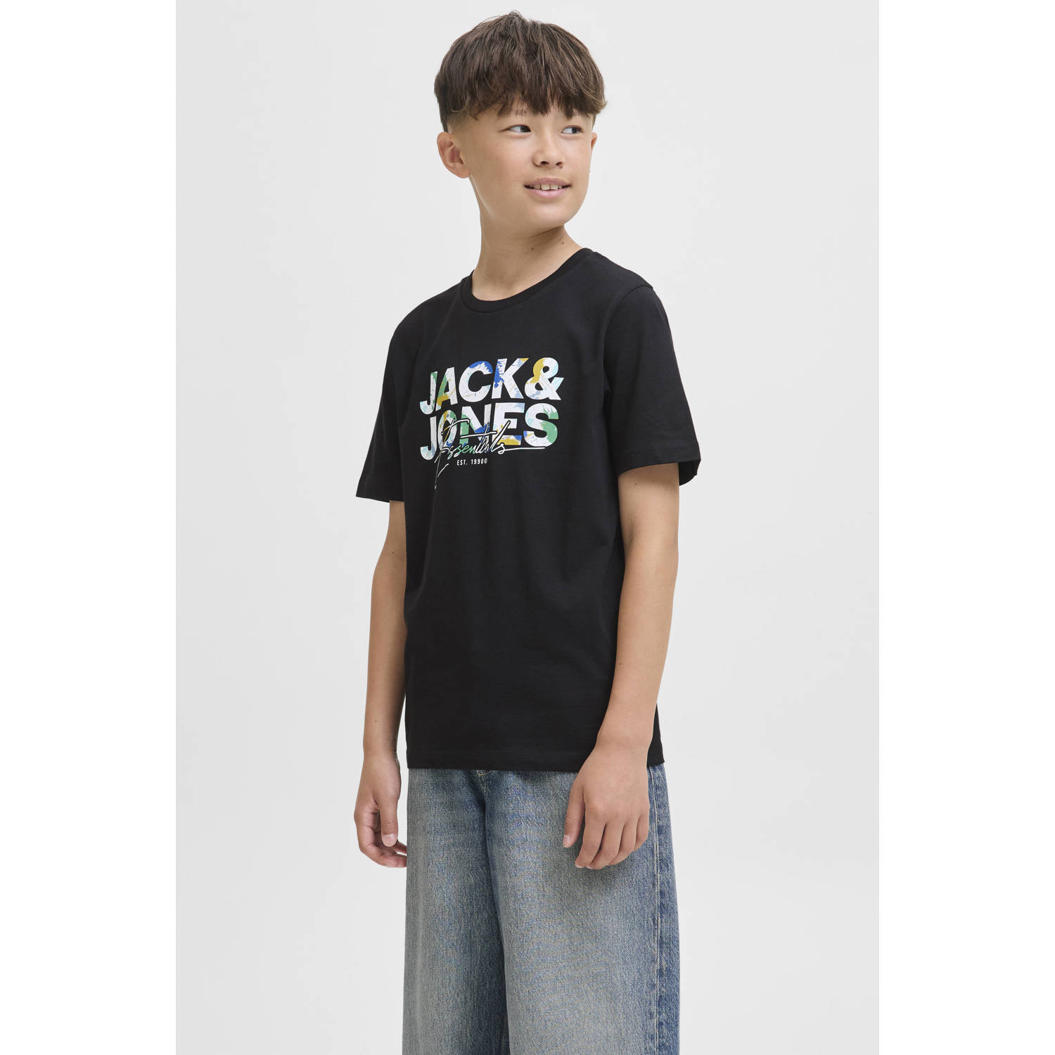 Jack & Jones Junior T-shirt JJGEPLAS TEE SS CREW NECK JNR