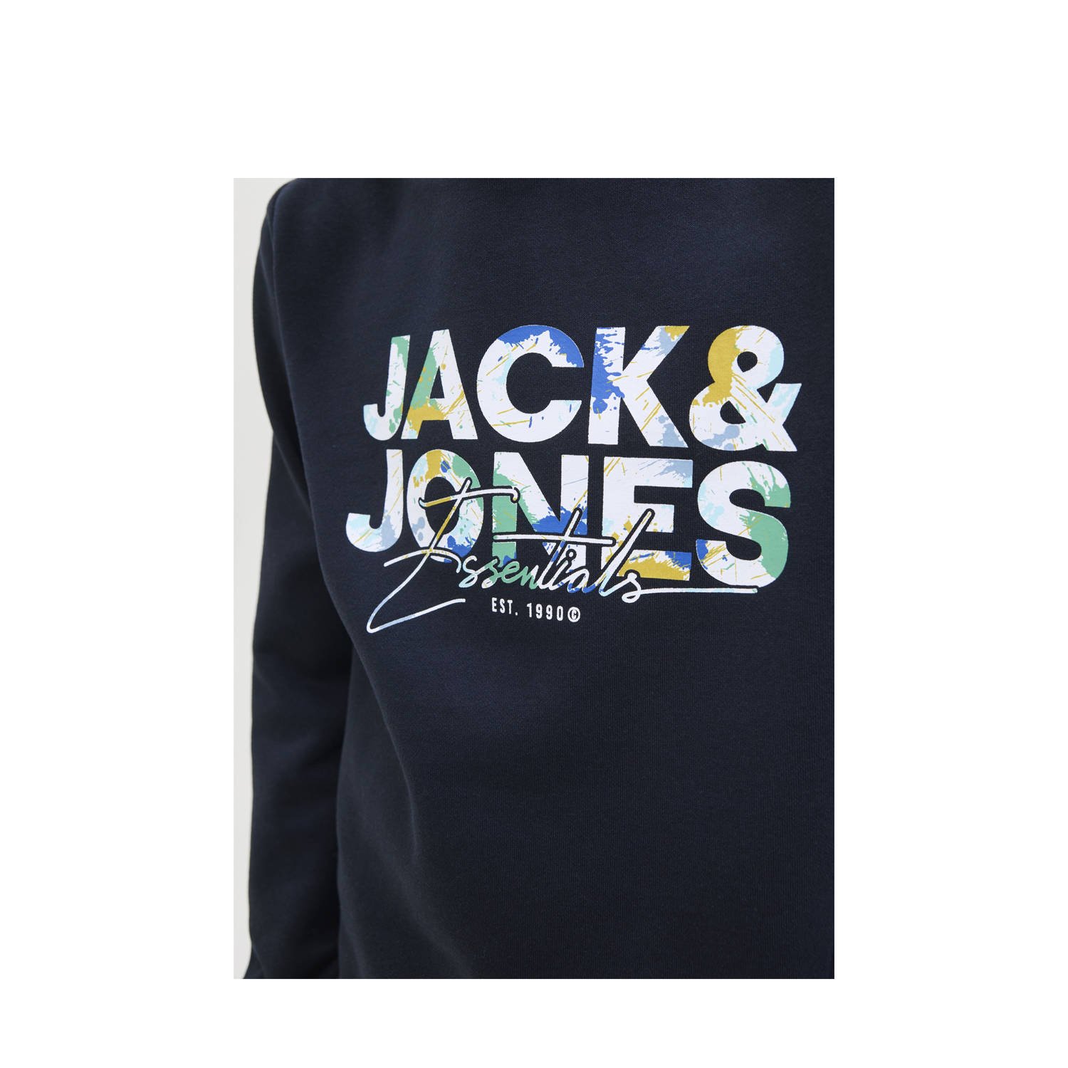 JACK & JONES JUNIOR hoodie donkerblauw