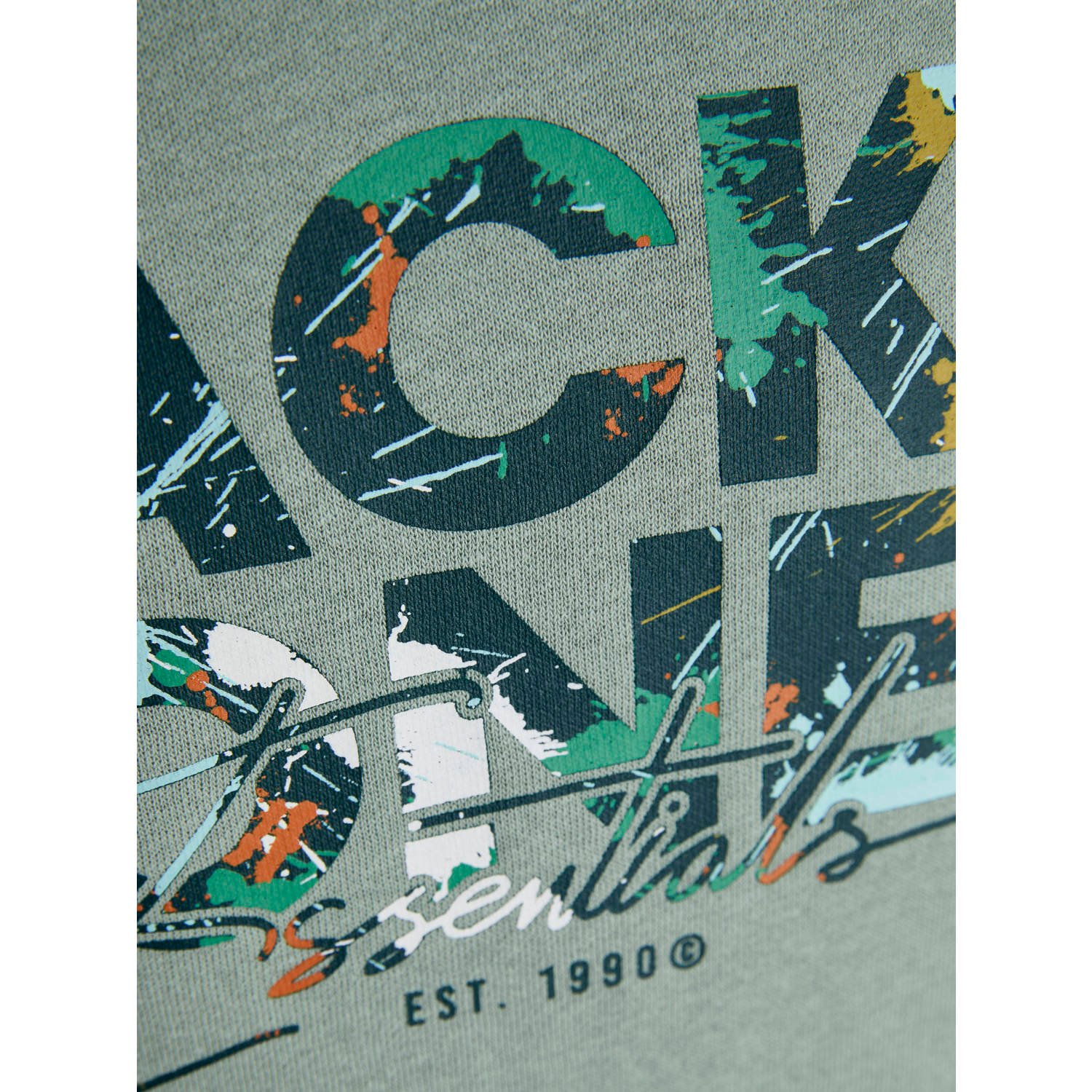 JACK & JONES JUNIOR sweater groen