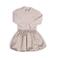 Le Chic korte jurk goud