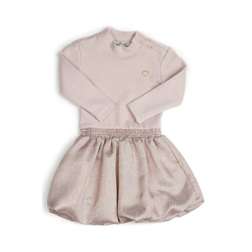 Le Chic korte jurk goud afbeelding