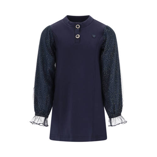 Le Chic korte jurk donkerblauw afbeelding