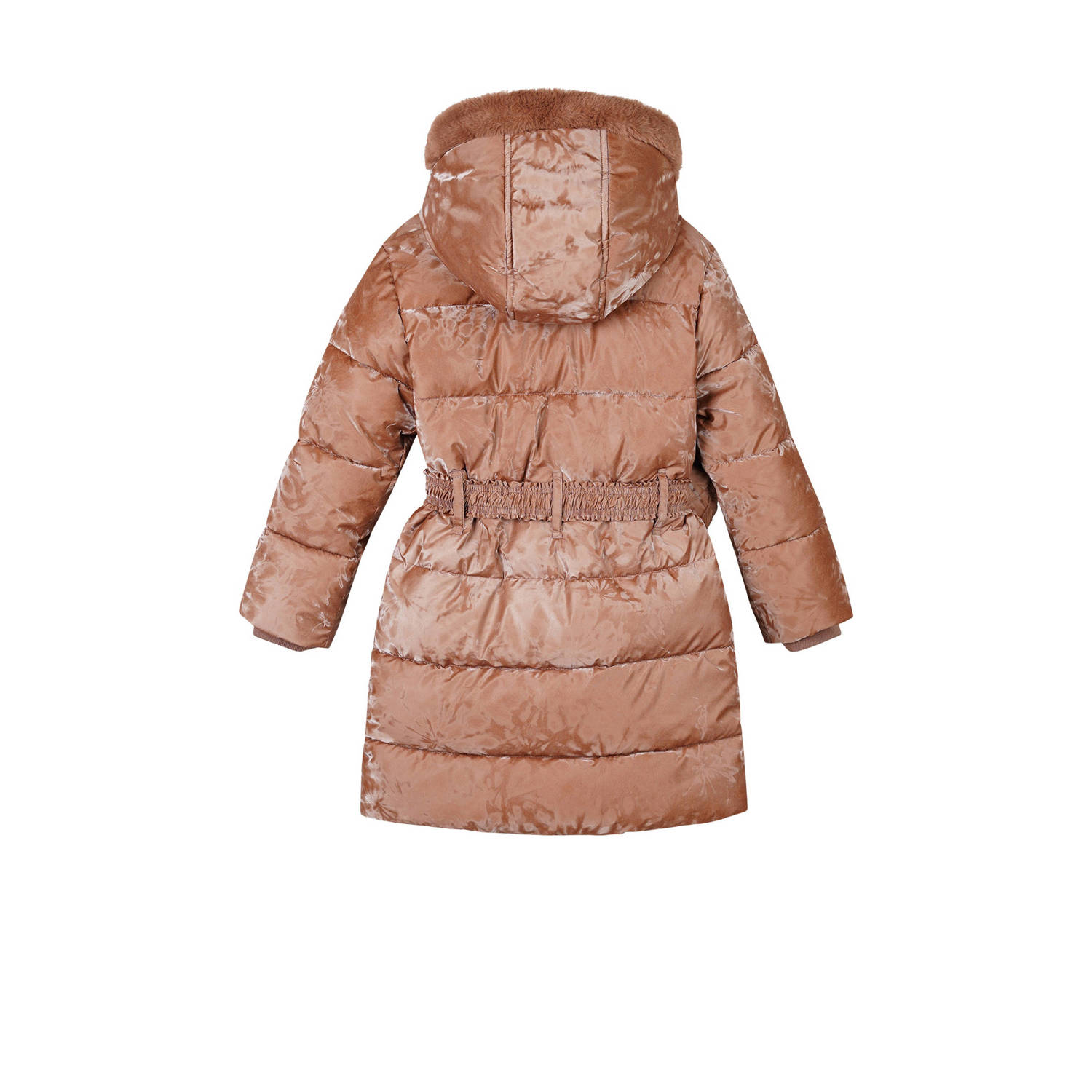 Le Chic gewatteerde jas bruin
