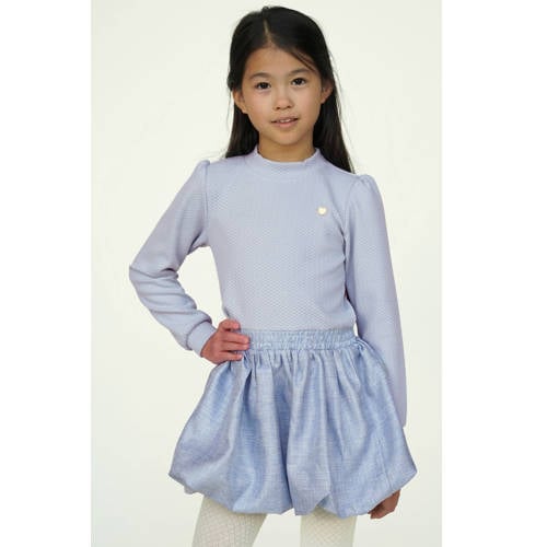 Le Chic korte jurk lichtblauw afbeelding