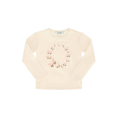Le Chic longsleeve ecru met glitter afbeelding