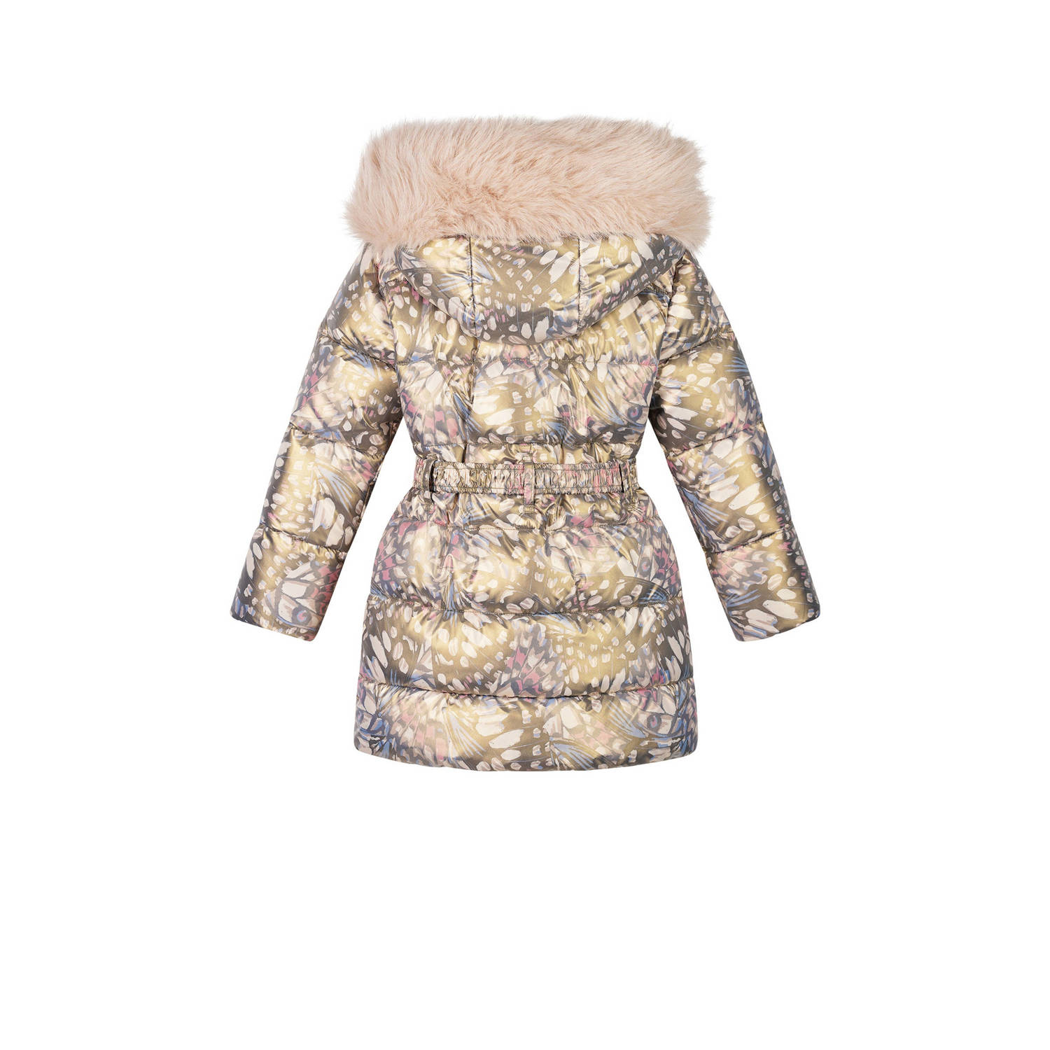 Le Chic gewatteerde jas beige