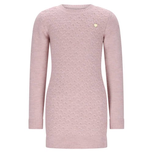 Le Chic korte jurk gebreid roze afbeelding