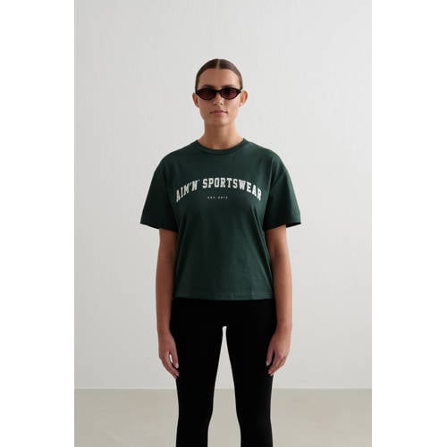 Aim'n sportshirt Varsity donkergroen afbeelding