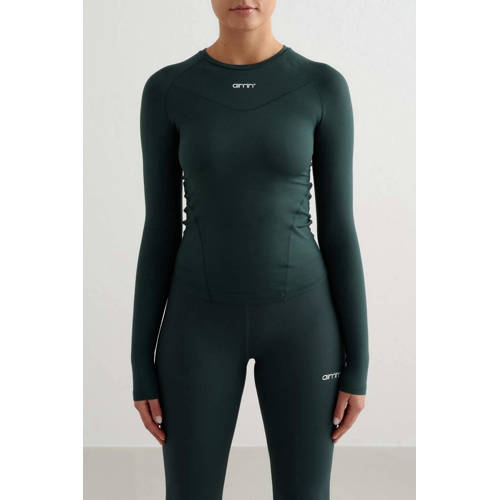 Aim'n sportshirt Basic grijsgroen afbeelding