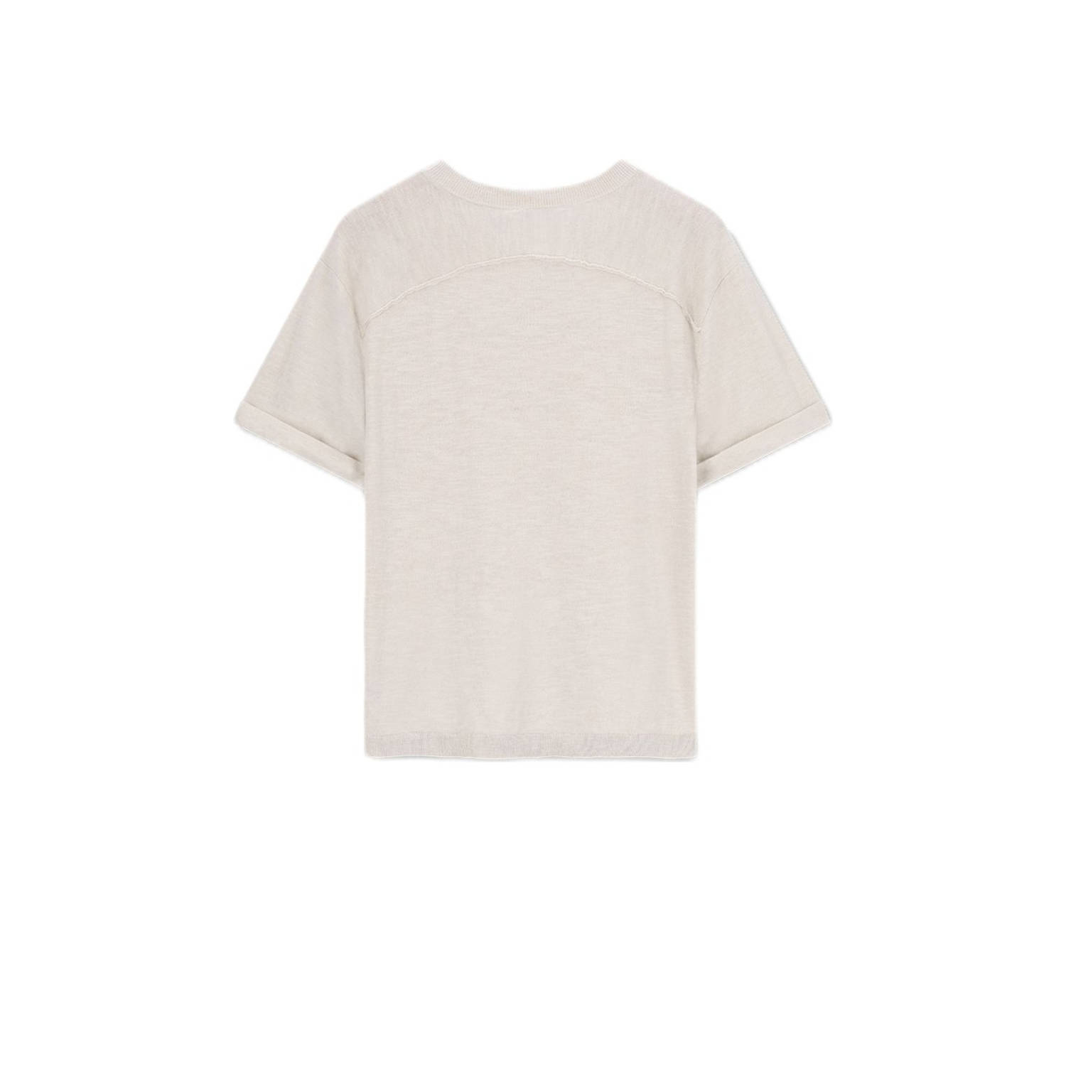 Sissy-Boy linnen top beige