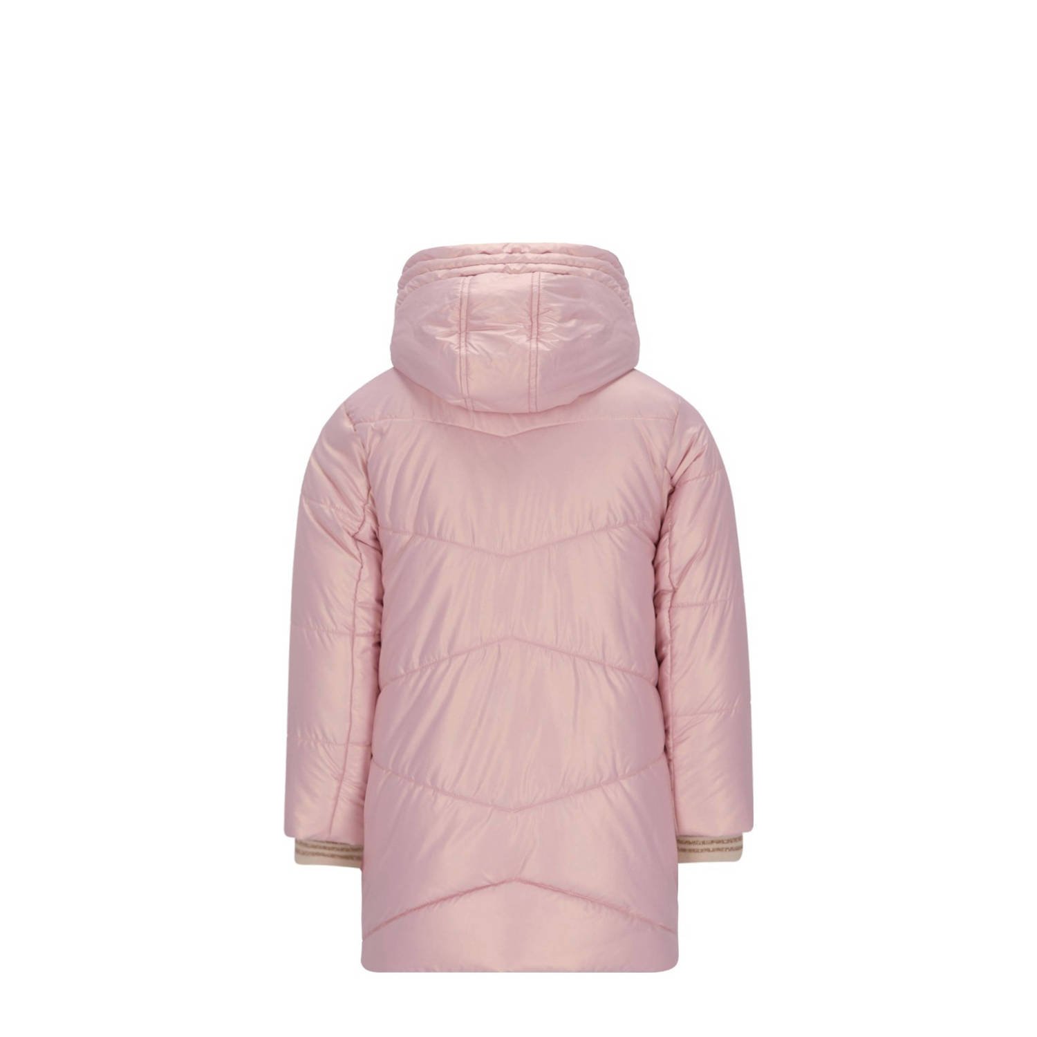 Like Flo gewatteerde jas roze