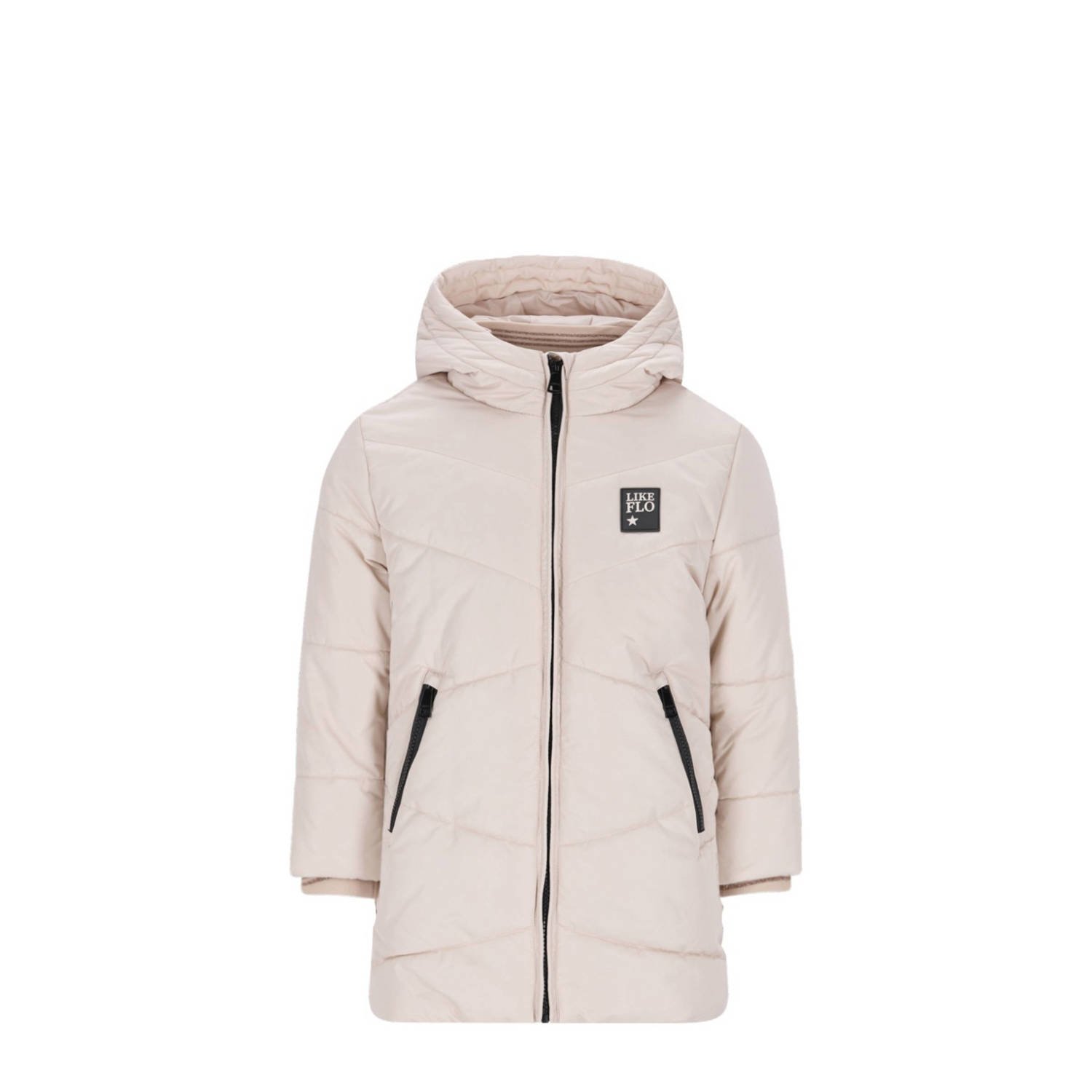 Like Flo gewatteerde jas beige