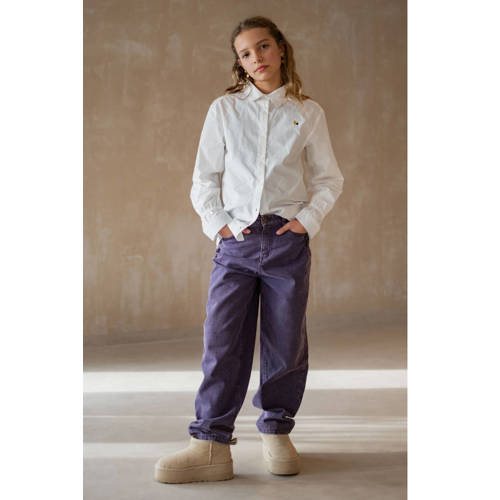 Like Flo Young loose fit jeans paars afbeelding