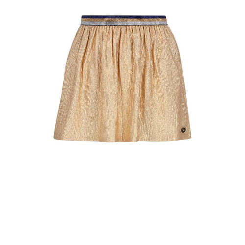 Like Flo A-lijn rok met glitter goud afbeelding