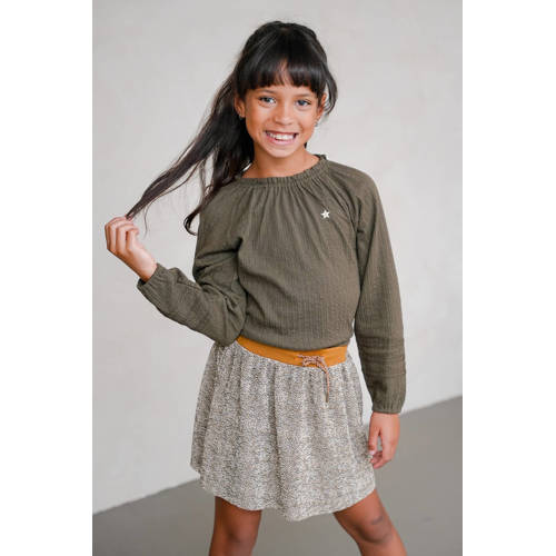 Like Flo korte rok beige afbeelding