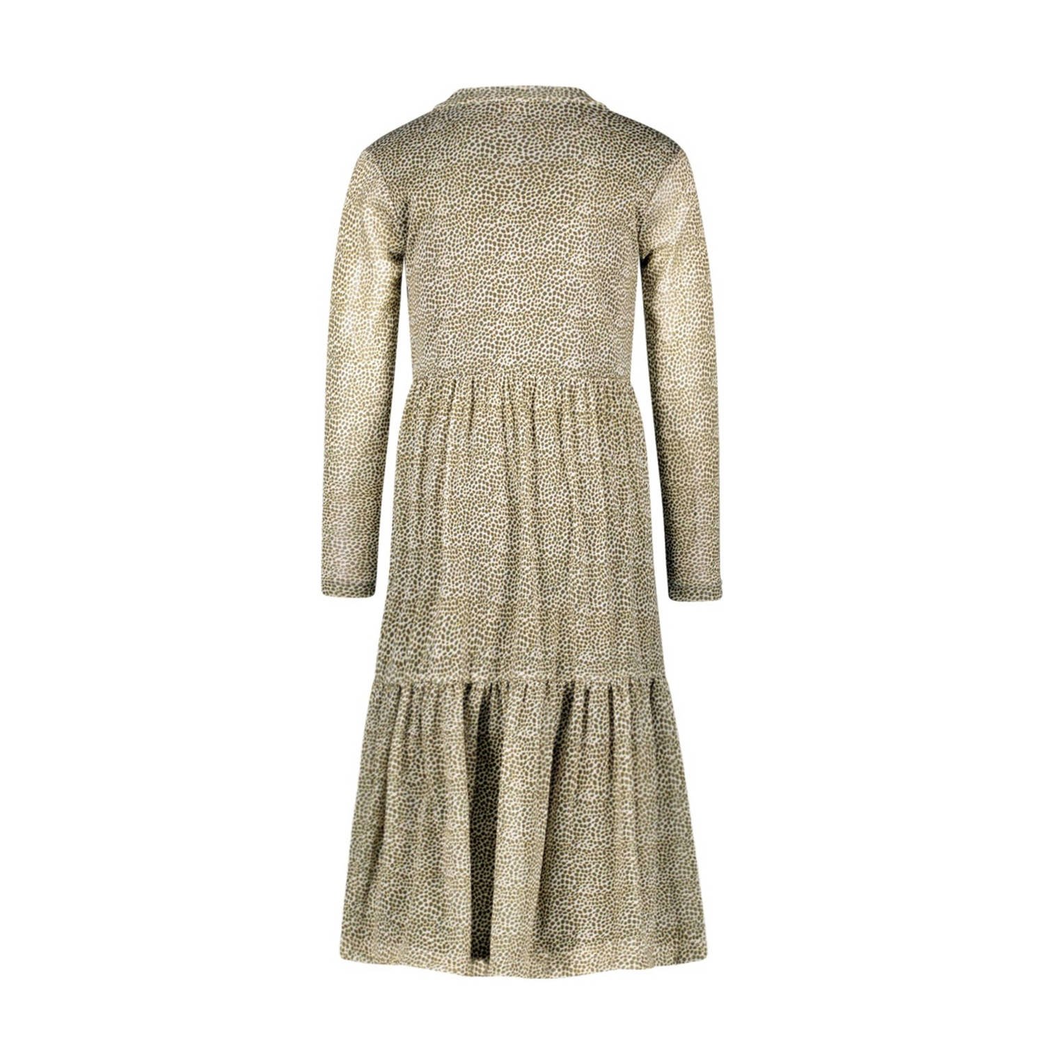 Like Flo midi jurk beige