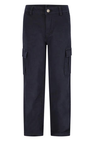 relaxed cargobroek donkerblauw