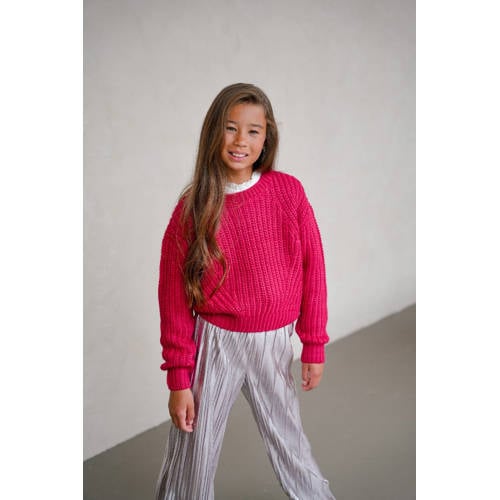 Like Flo loose casual broek zilver afbeelding