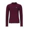 Like Flo longsleeve rib gebreid donkerrood