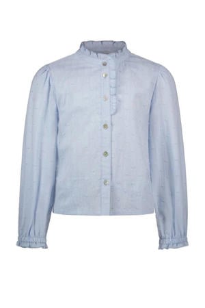blouse lichtblauw