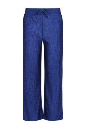 loose casual broek blauw