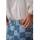 Like Flo denim regular casual short blauw