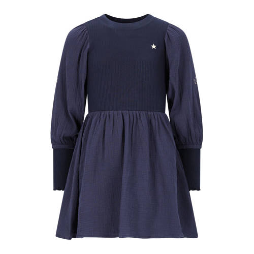 Like Flo korte jurk donkerblauw afbeelding