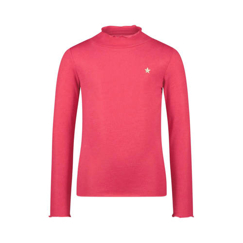 Like Flo longsleeve fuchsia rib gebreid afbeelding
