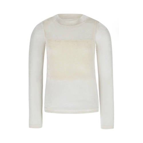 Like Flo Young semi-transparante blousetop beige afbeelding