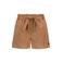 Like Flo suede imitatieleren regular casual short bruin