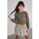 Like Flo blousetop groen