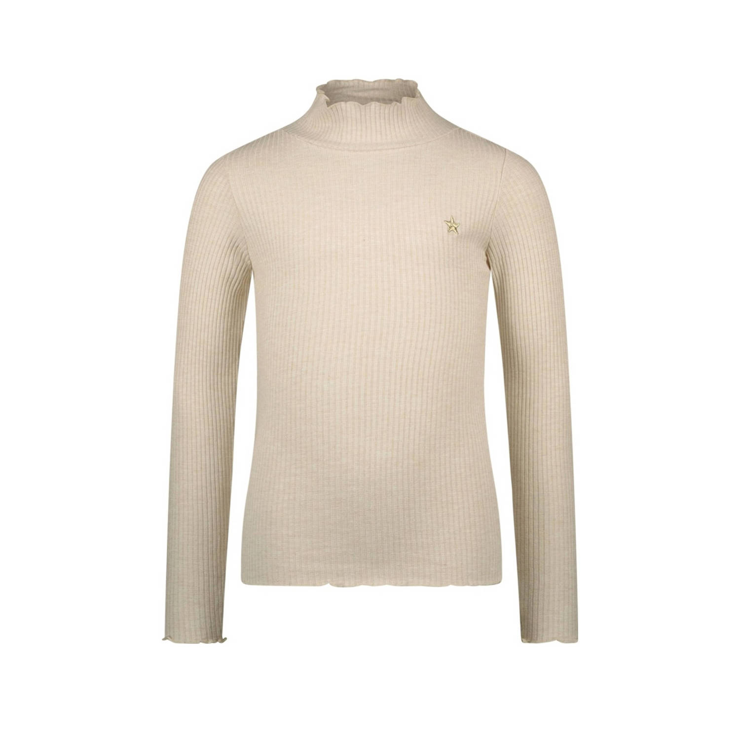 Like Flo longsleeve beige met glitter