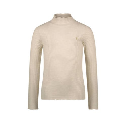 Like Flo longsleeve beige met glitter afbeelding