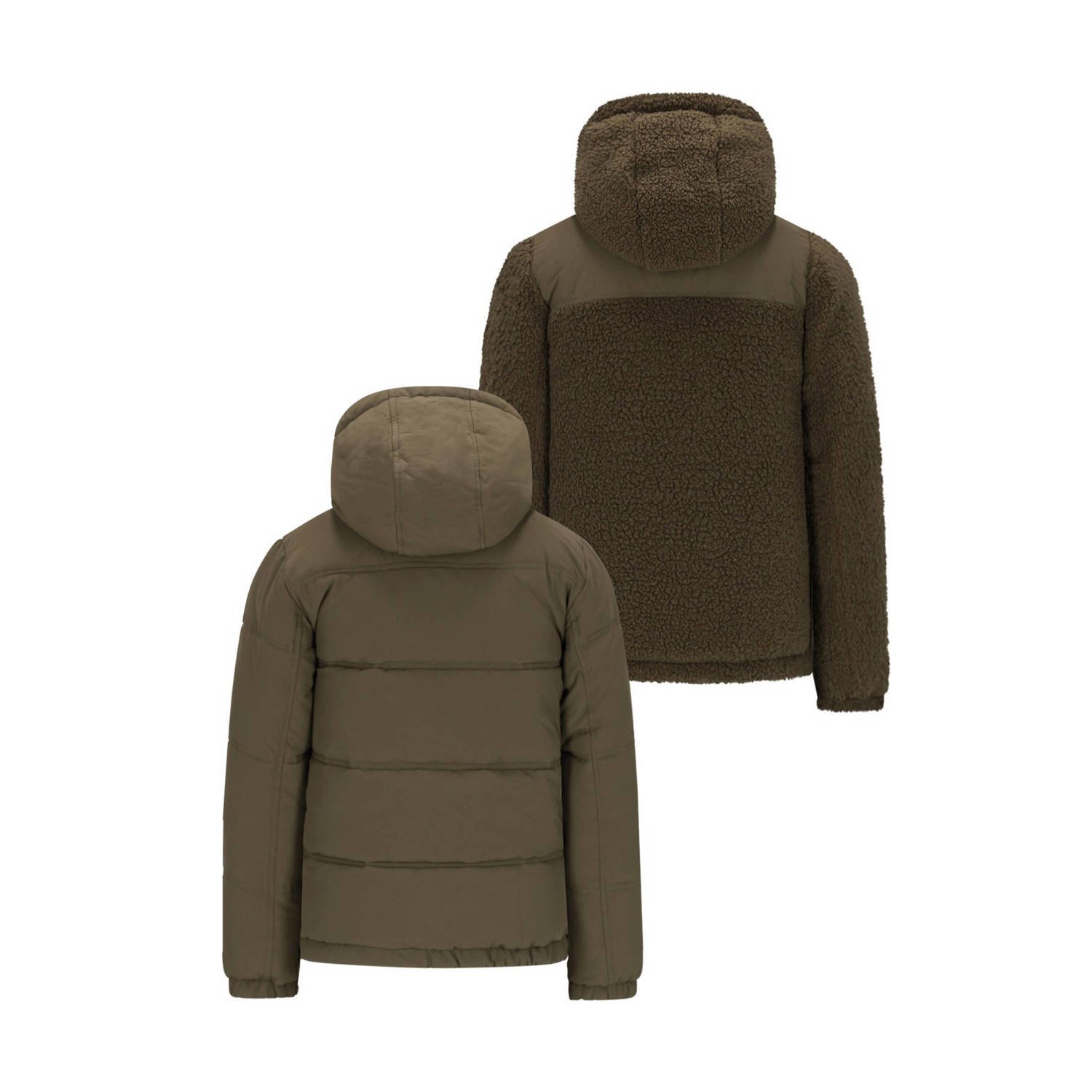 Like Flo Boys reversible jas groen