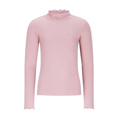 Like Flo longsleeve rib gebreid oudroze afbeelding