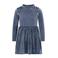 Like Flo fluwelen korte jurk blauw